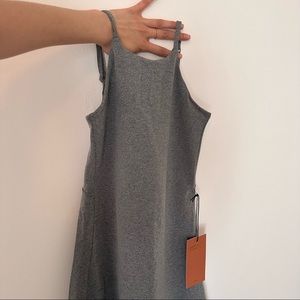 Girlfriend Collective Grey Dress With Lining/Shorts NWT Sz XS